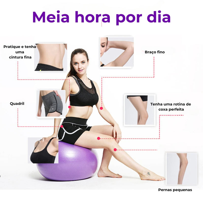 Bola de Pilates 45 cm Yoga Abdominal