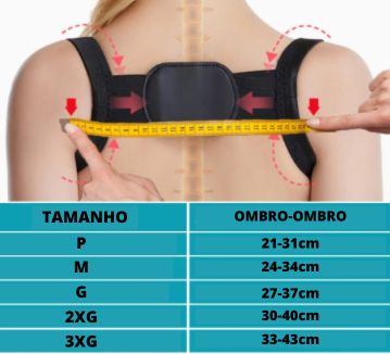 Corretor De Postura Para Ombros