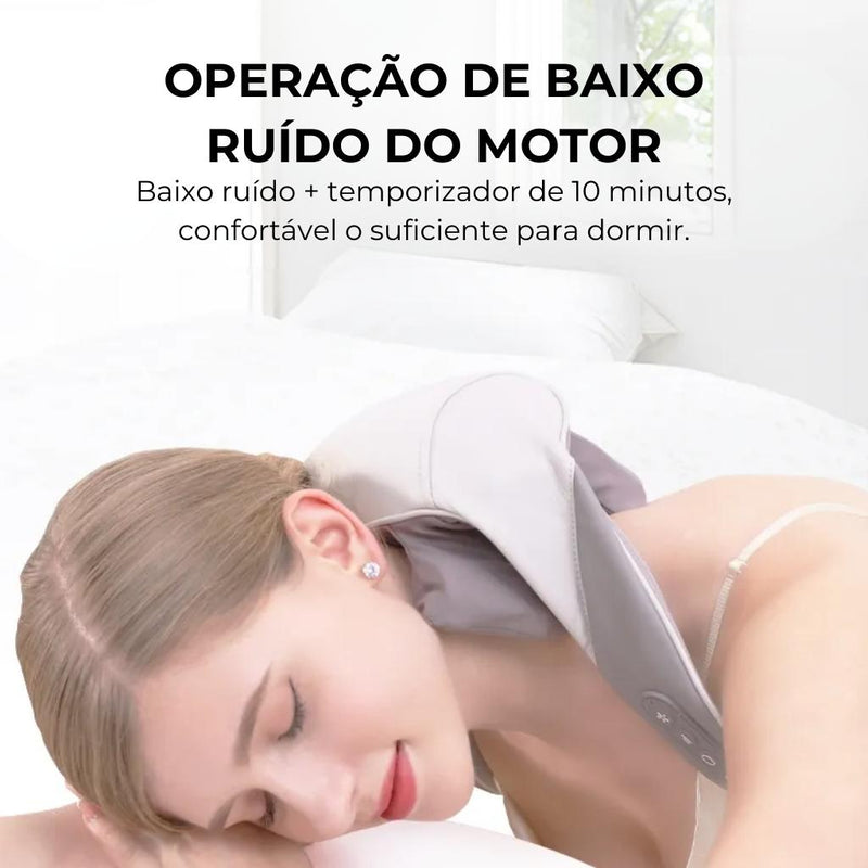 Massageador Elétrico Para Pescoço e Ombros