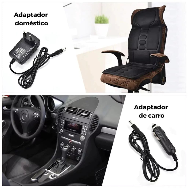 Almofada de Massagem Portátil para Carro