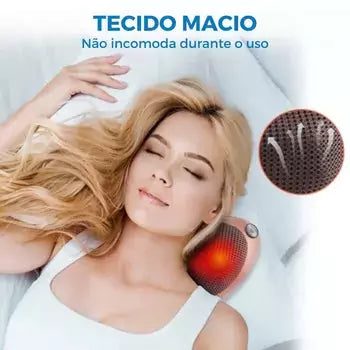 Almofada Massageadora Com Infravermelho Bivolt