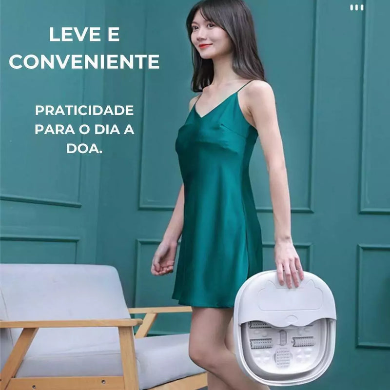 Hidromassageador para os Pés Dobrável