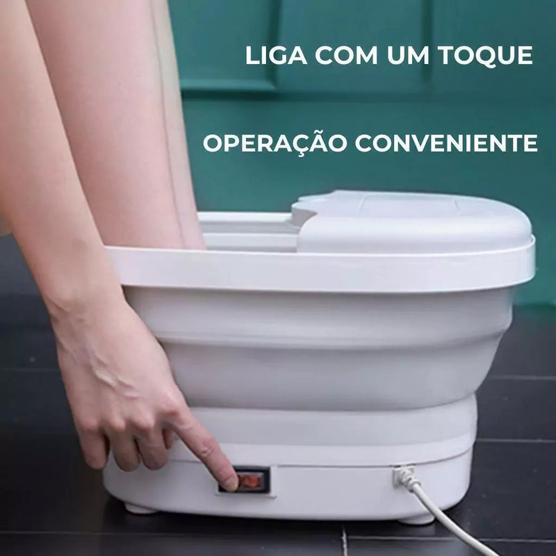 Hidromassageador para os Pés Dobrável