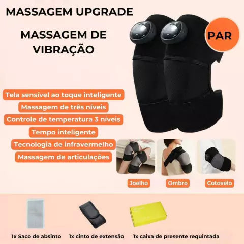 Massageador Elétrico Joelho - Fisioterapia Articular