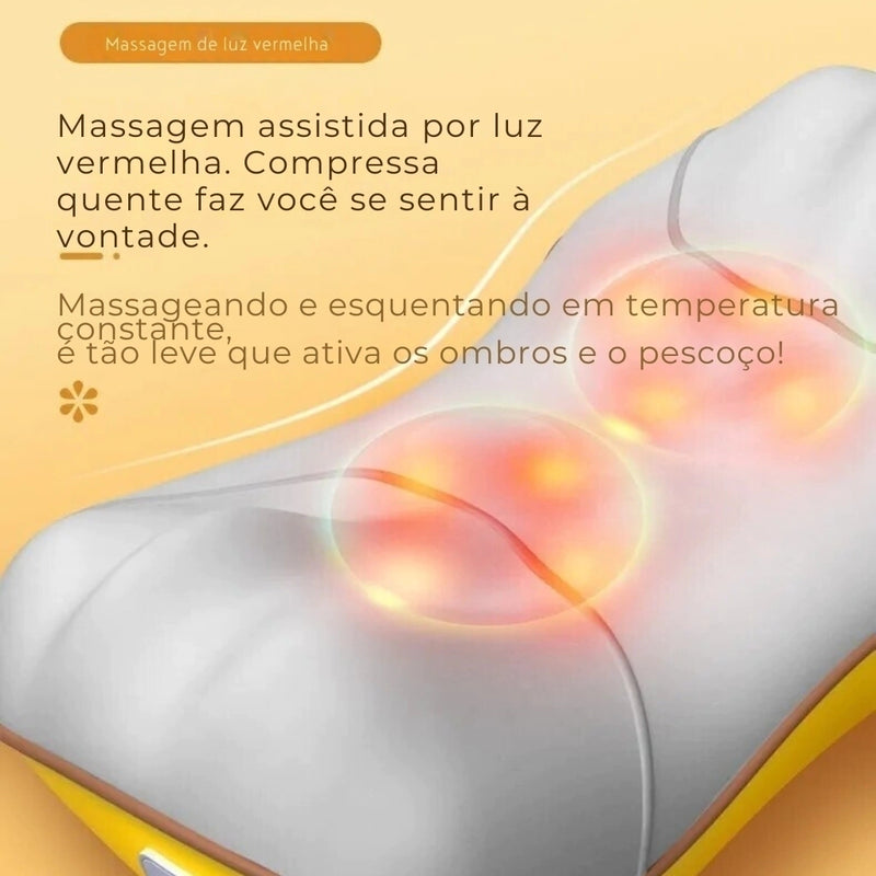 Massageador Elétrico Para Coluna Lombar