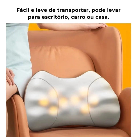 Massageador Elétrico Para Coluna Lombar