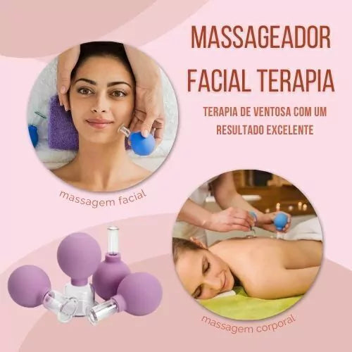 Massageador Facial Terapia De Massagem