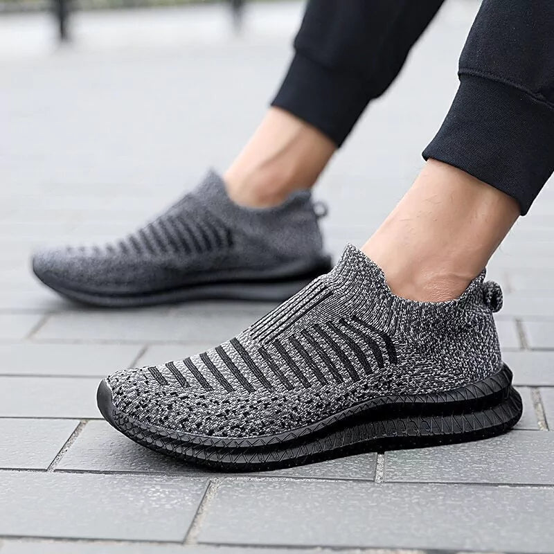 Tênis Ortopédico Masculino Slip On Sem Cadarço Ultra Confort