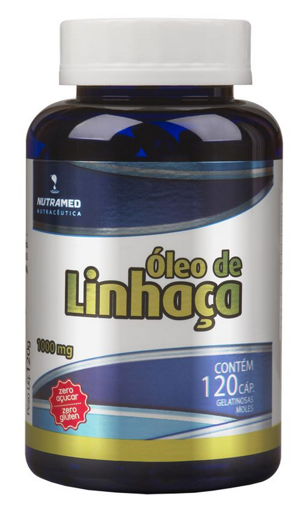 OLEO DE LINHACA 1000MG 120 CAPS