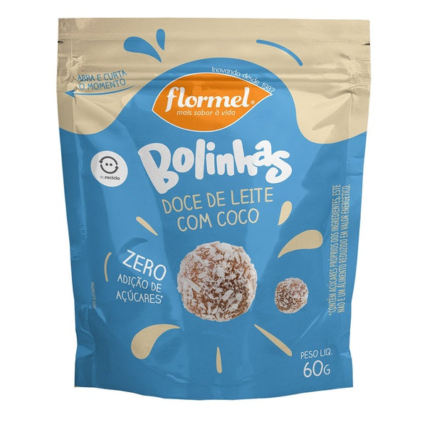 BOLINHA DOCE DE LEITE COC ZERO 60G