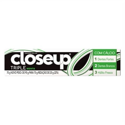 CREME DENTAL CLOSE UP TRIPLE MENTA 70G