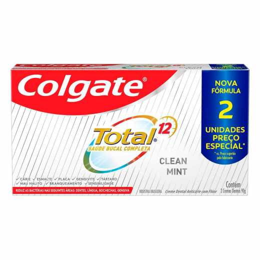 CREME DENTAL COLGATE T12 CLEAN MINT PACK