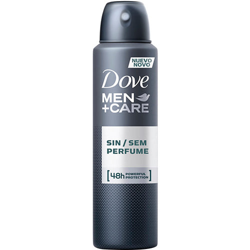 DESODORANTE DOVE MEN AEROSOL SEM PERFUME 150ML