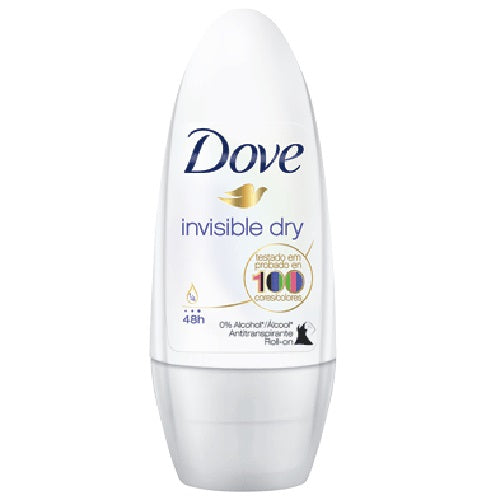 DESODORANTE DOVE ROLL ON INVISIBLE DRY 50ML