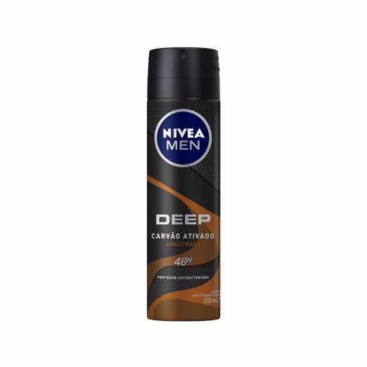 DESODORANTE NIVEA AERO DEEP AMADEIRADO 150ML