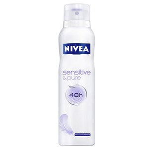 DESODORANTE NIVEA AEROSOL SENSITIVE&PURE 150ML