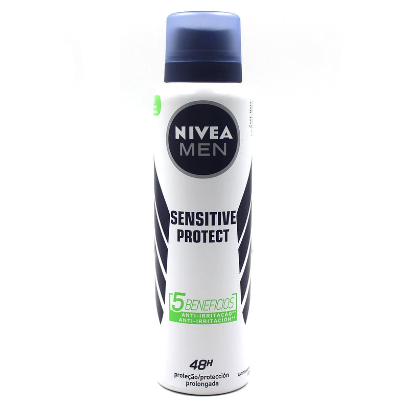 DESODORANTE NIVEA MEN AEROSOL SENSITIVE PROTECT 150ML