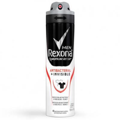 DESODORANTE REXONA ANTIBACTERIAL AEROSOL MEN 150ML