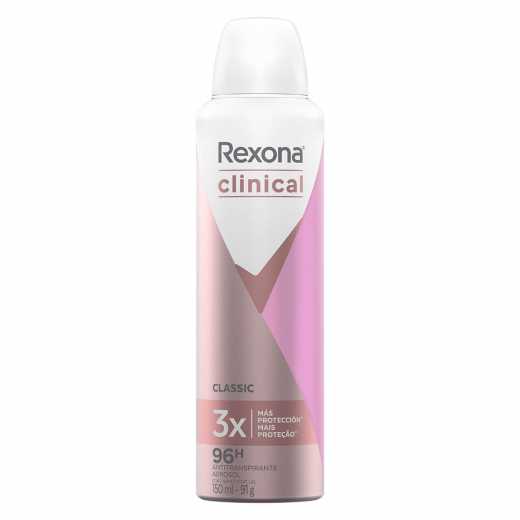 DESODORANTE REXONA CLINICAL CLASSIC AEROSOL