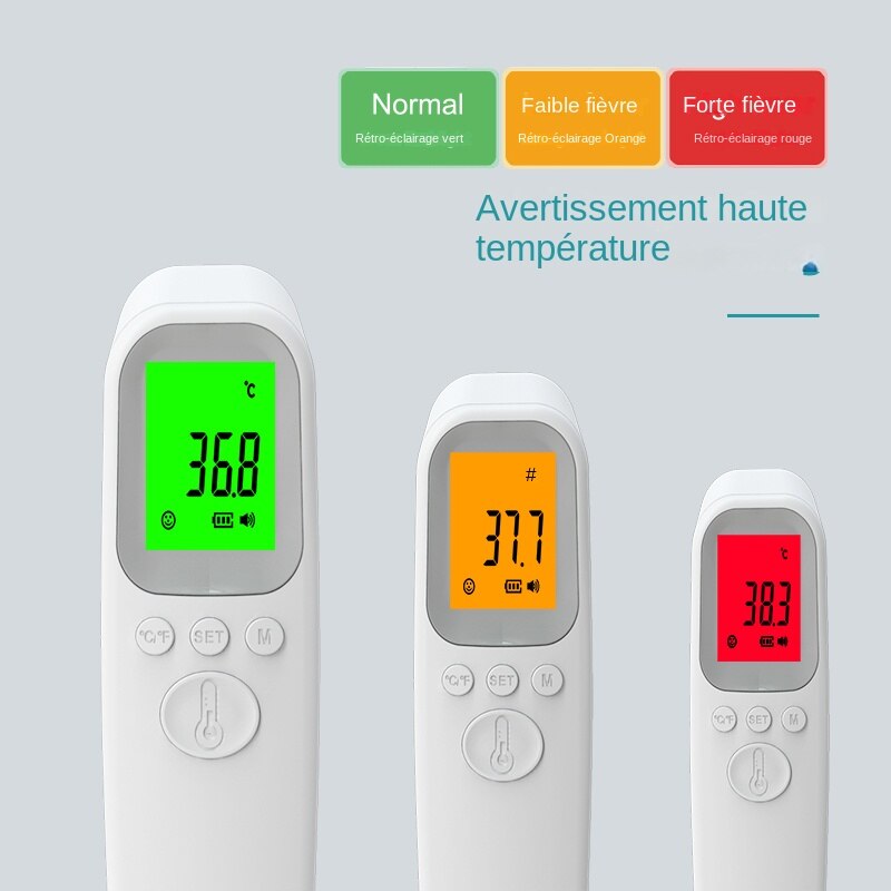 Digital testa termômetro eletrônico sem contato clínica exatidão não-contato temperatura do corpo medidor de febre para a criança adulta