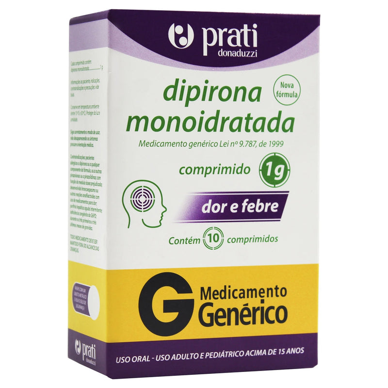 DIPIRONA 1G 10CP