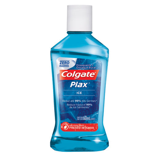 ENXAGUANTE BUCAL COLGATE PLAX ICE 60ML