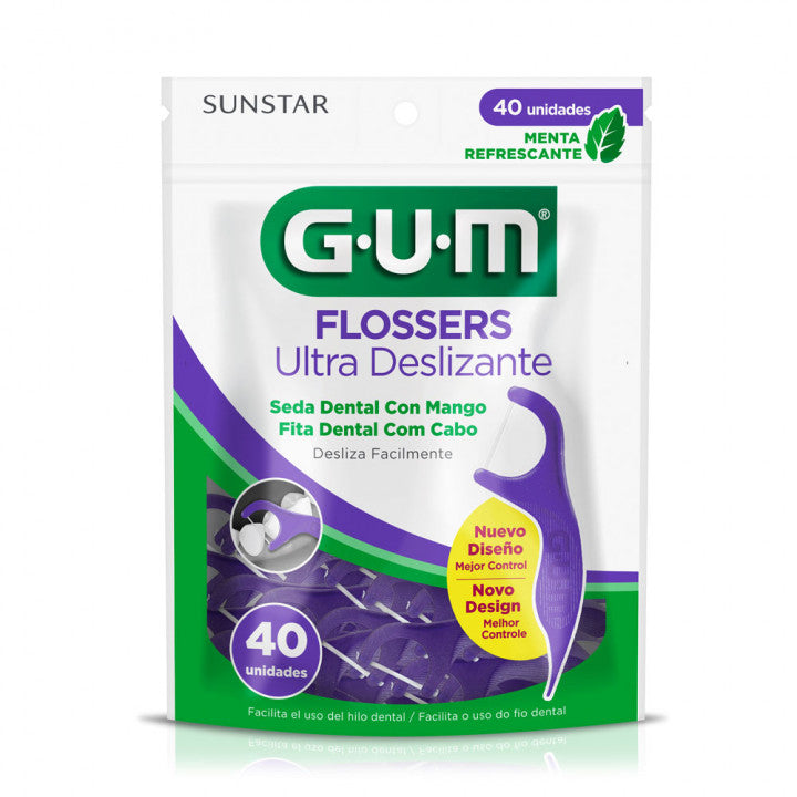 FIO DENTAL GUM FLOOSER ULTRA DESLIZ 40UN