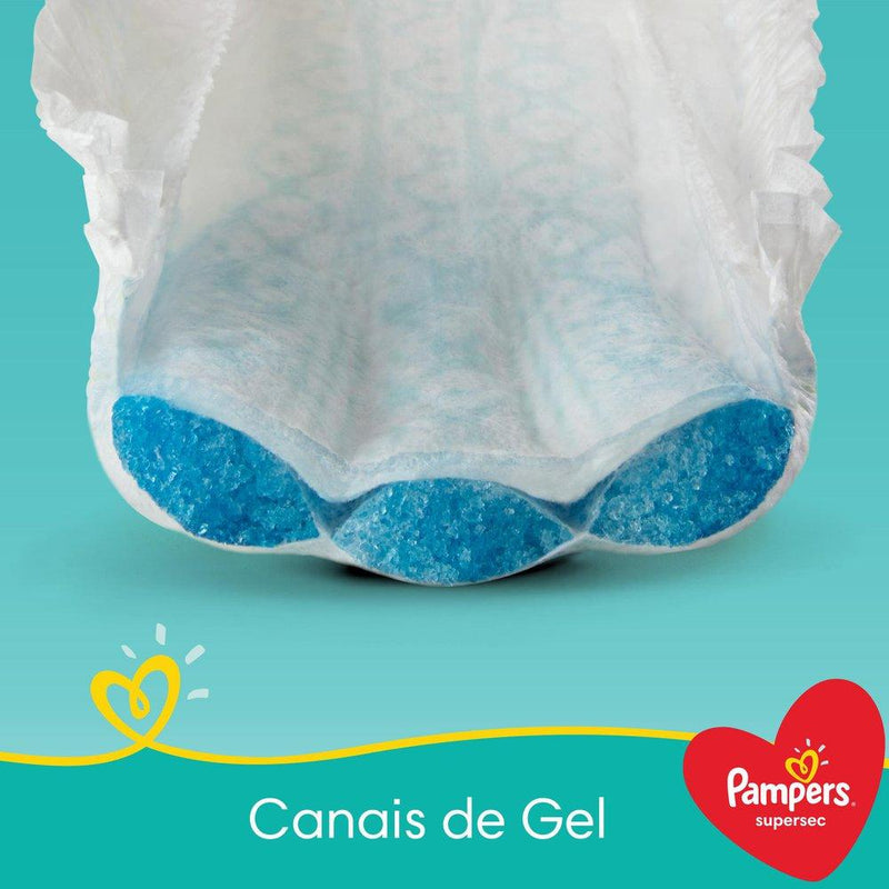 Fralda Pampers Supersec M 52 Unidades