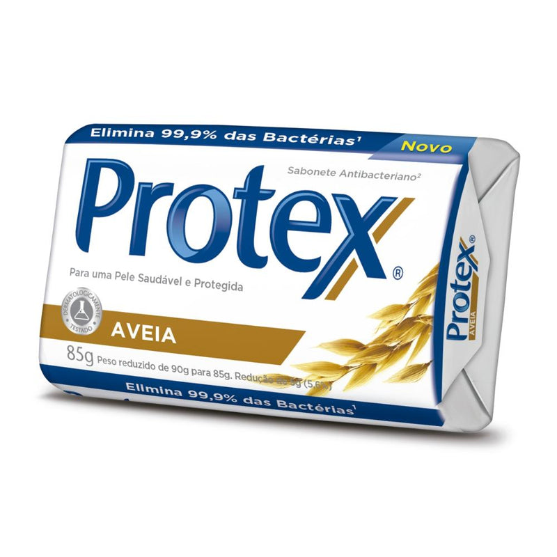 Kit Sabonete em Barra Protex Aveia 85g com 6 unidades