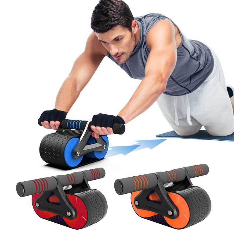 Músculos abdominais Fitness Wheel Formação Emagrecimento Aptidão Abs Rolo Musculação Abdominal Roda Do Rolo Barriga Equipamento De Treino