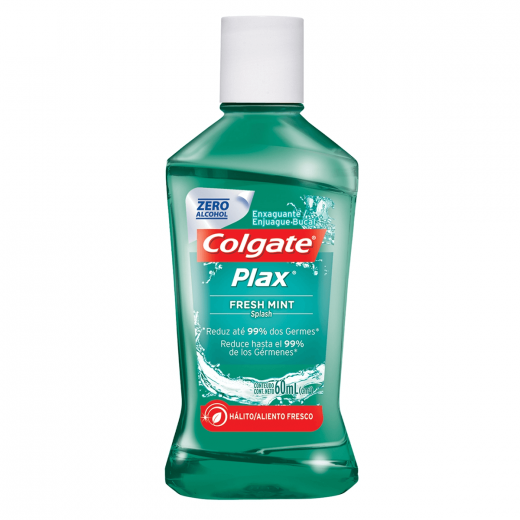 ENXAGUANTE BUCAL COLGATE PLAX FRESH MINT 60ML