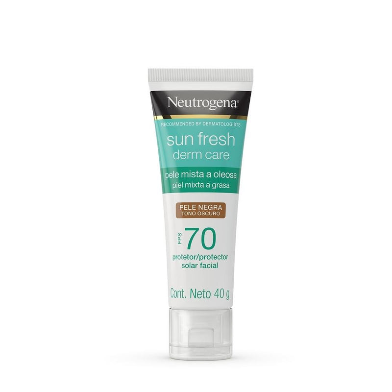 Protetor Solar Neutrogena Sun Fresh Pele Oleosa Negra FPS 70 40g