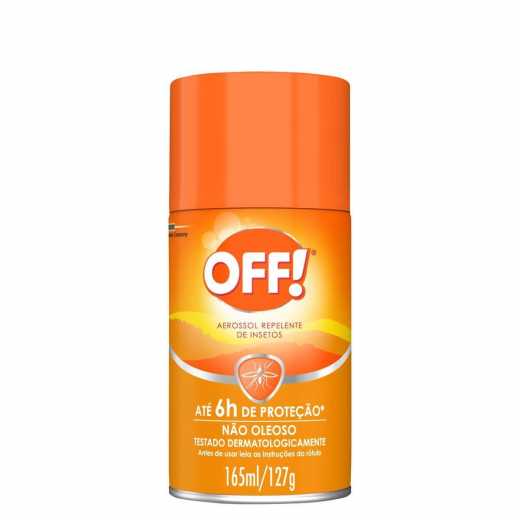 REPELENTE OFF AEROSOL 165ML