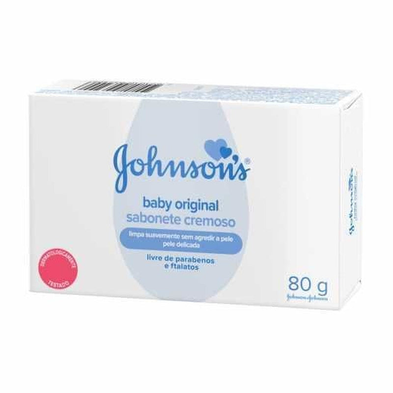 SABONETE J&J BABY ORIGINAL 80G