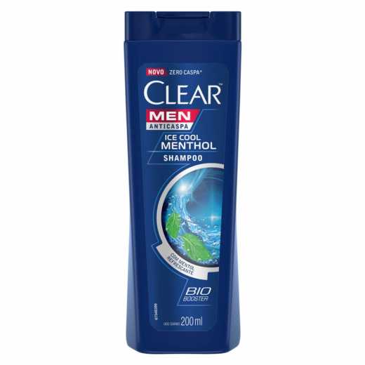 SHAMPOO CLEAR MEN ICE COOL MENTHOL 200ML