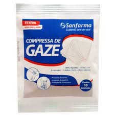 COMPRESSA GAZE SANFARMA 10UN