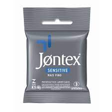 PRESERVATIVO JONTEX SENSITIVE COM 3