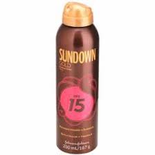 BRONZEADOR SUNDOWN GOLD FPS15 200ML