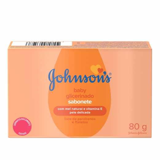 SABONETE J&J BABY GLICERINADO 80G